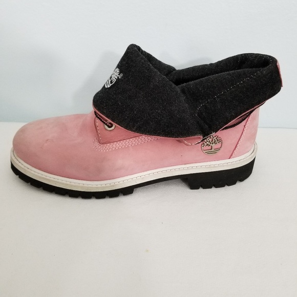 Timberland Pink Boots 11419-2 S5 - Picture 2 of 8